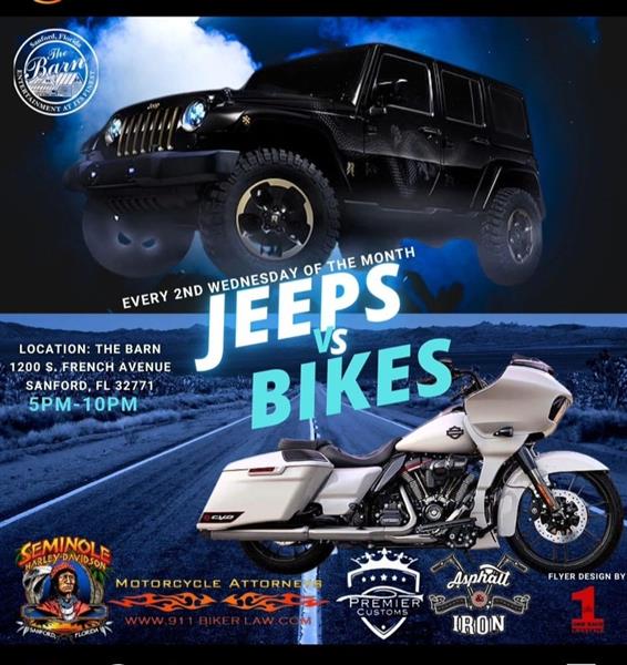 Jeeps VS Motorcycles