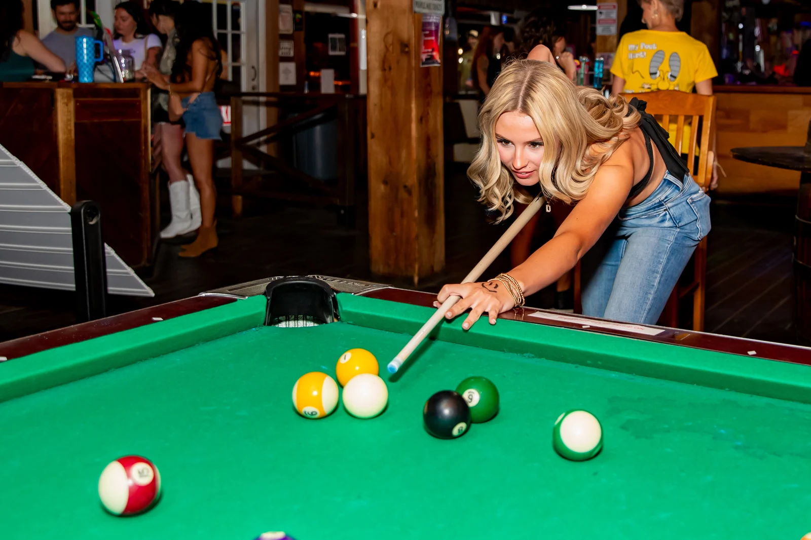 Between Dances: Pool and Time with Friends · archive picture