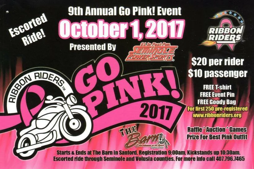 Ribbon Riders’ Go Pink Ride: A Community Archive · archive picture