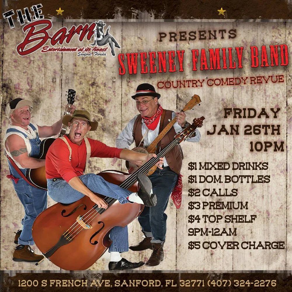 Country Music with a Laugh: The Sweeney Family Band · archive picture