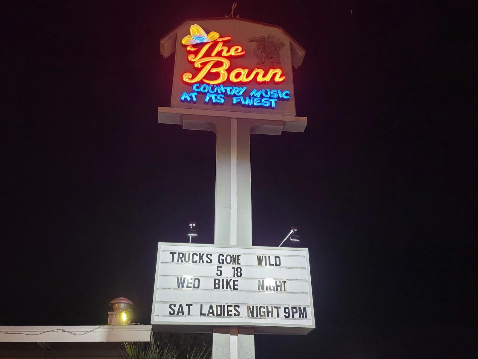 The Sign That Became Part of The Barn Story · archive picture