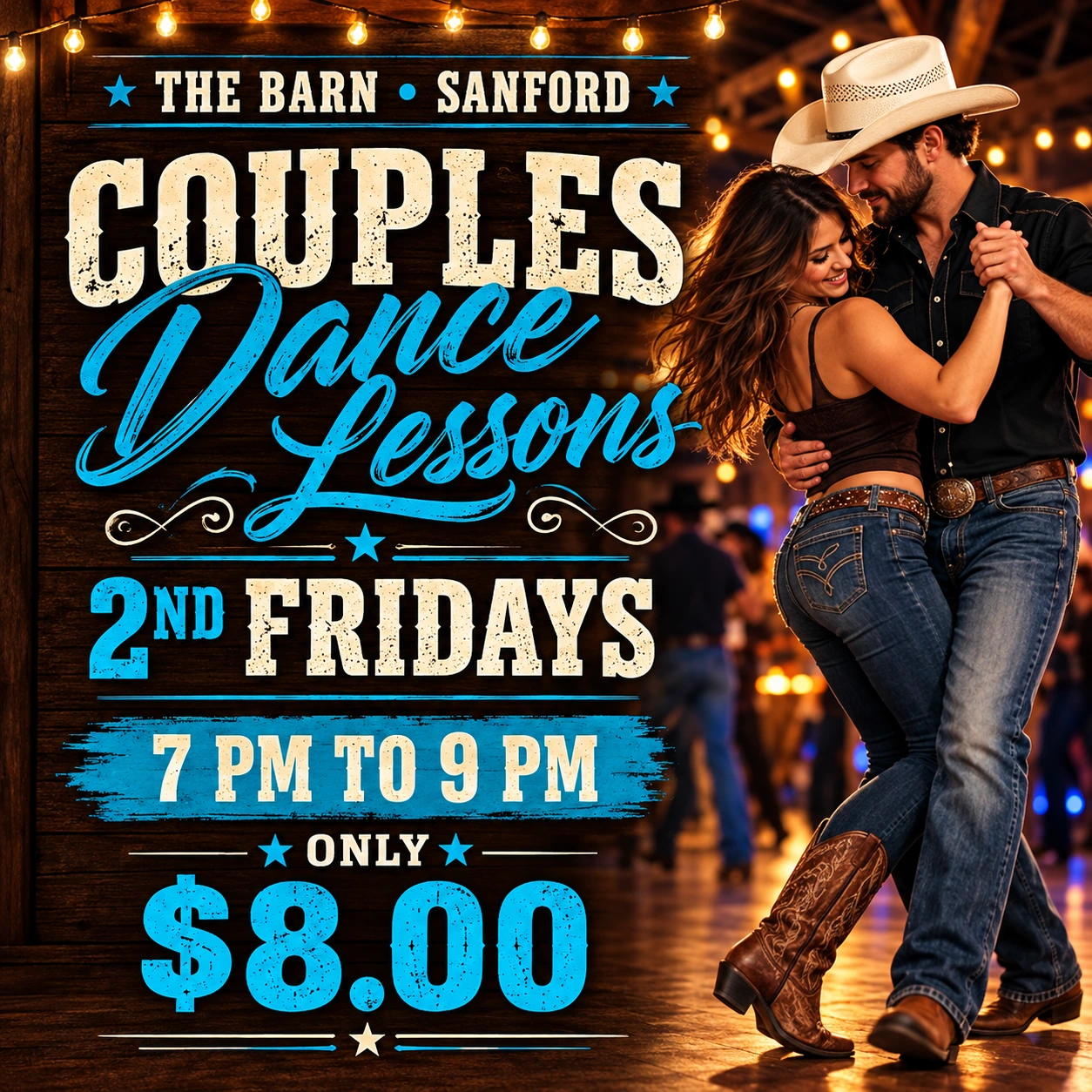 Couples Dance Lessons event poster