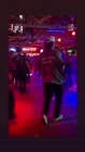 Line dancing · Floor-level view