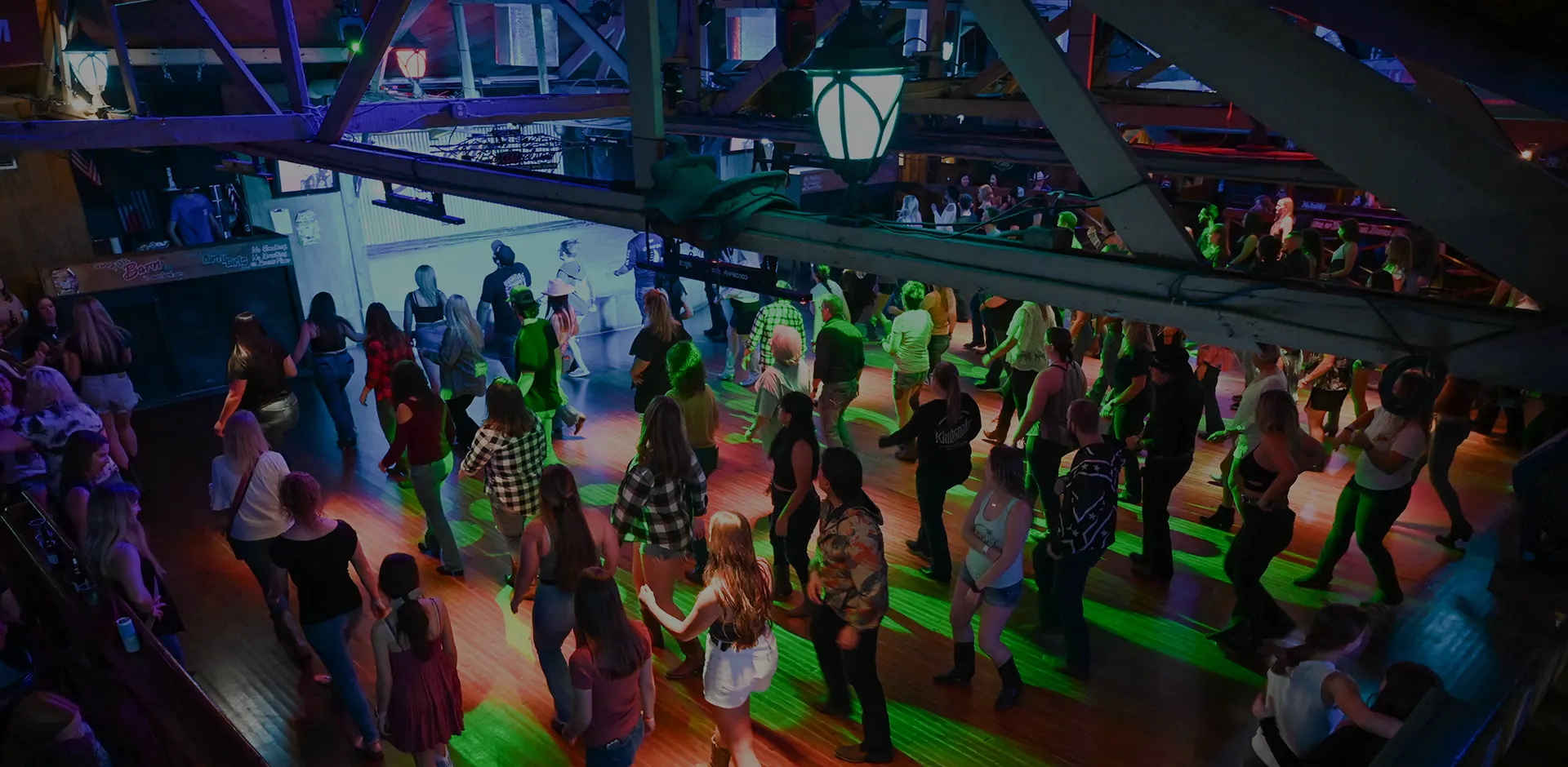 Line dancing lessons at The Barn